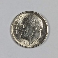 1949 S Roosevelt Silver Dime