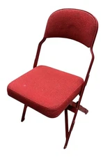 Vintage 1970s Philadelphia Spectrum Stadium Metal Floor Seat Folding Chair 76ers