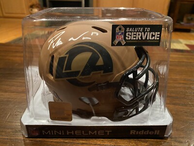 CARTE RECRUE PUKA Nacua plaquée or signée Los Angeles Rams 1/1 EUR 110