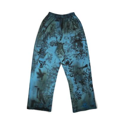 Balenciaga Skater Baggy Sweatpants Blue Sky XS | eBay