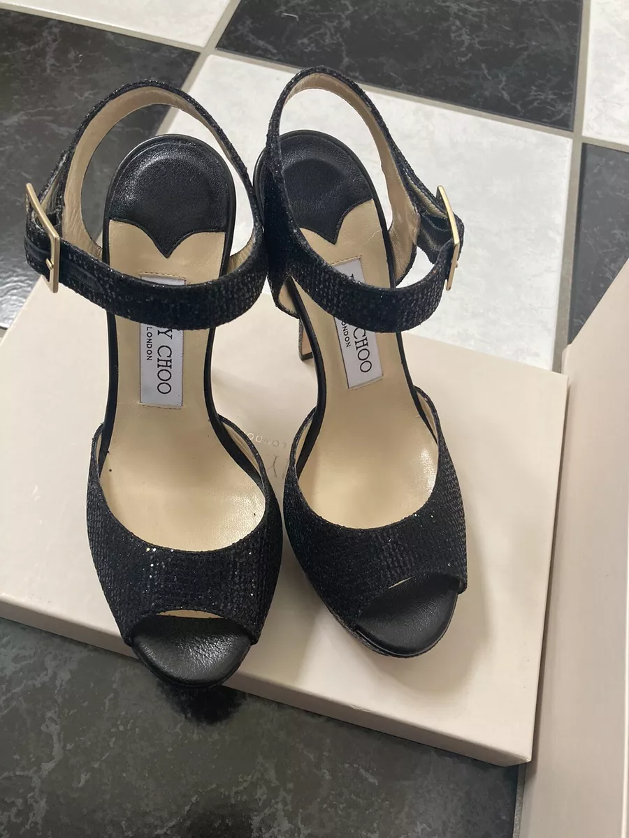 Jimmy choo glitter platform sandal shop