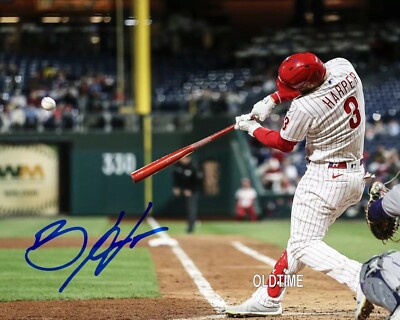 Bryce Harper Philadelphia Phillies "Moon Shot" Autographed Signed ...
