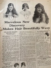 Century Chemists, Wave-Sta, Full Page Vintage Print Ad