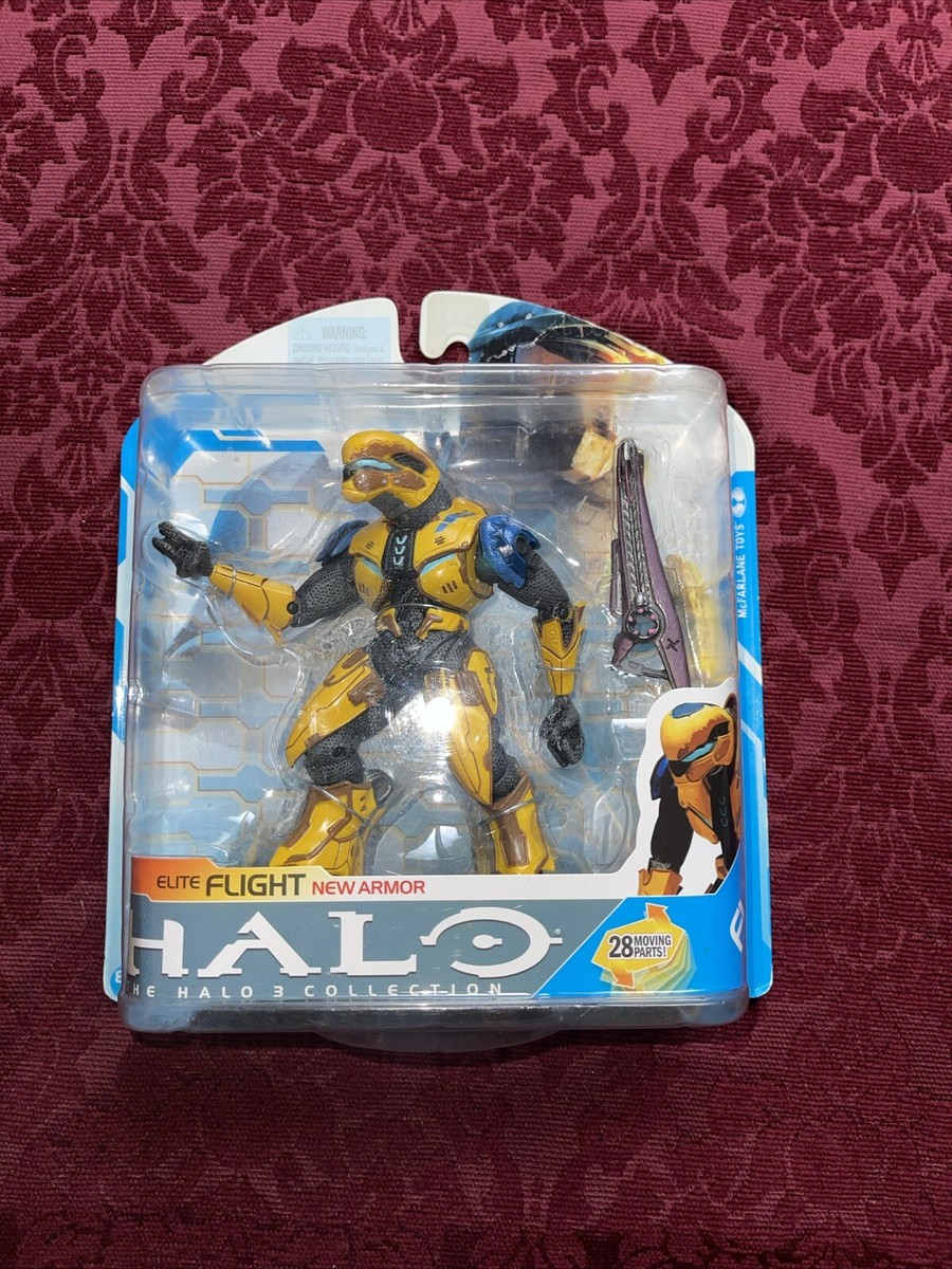 2010 McFarlane Toys Halo Elite Flight Yellow (Series 7)