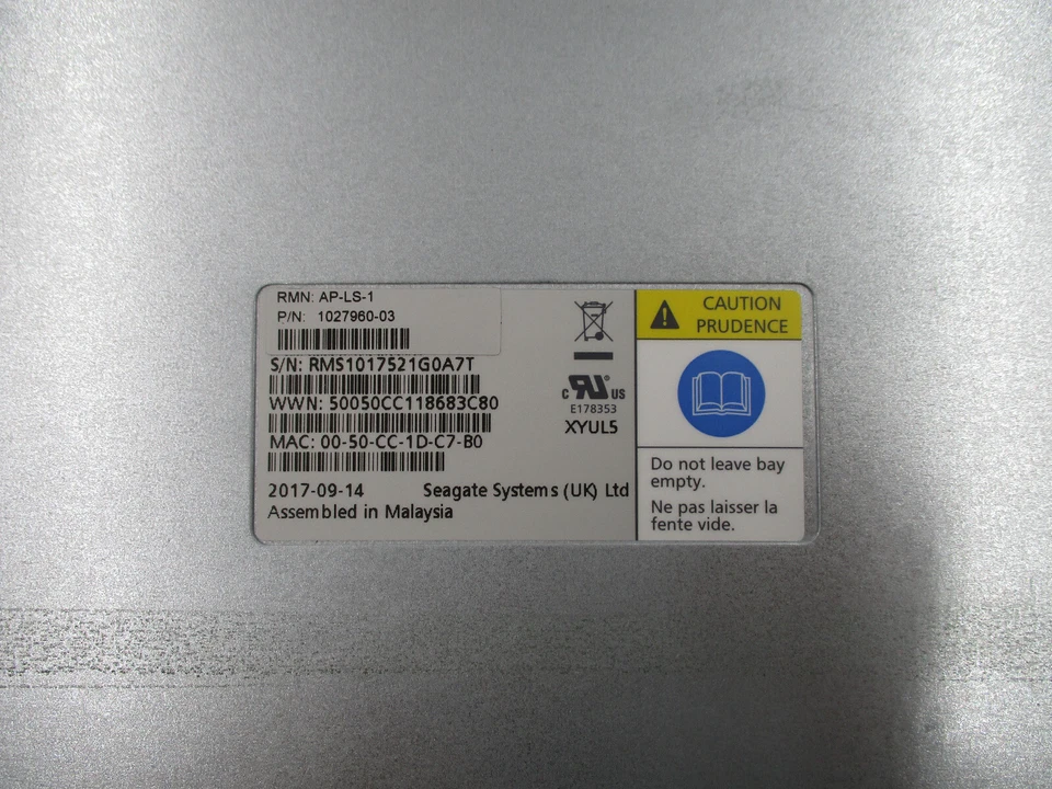 HPE SSU R6F81A AP-LS-1 Cray Controller 12Gbs SMU E5-2618LV 128GB P/N:1027960-03 - Image 4 of 4