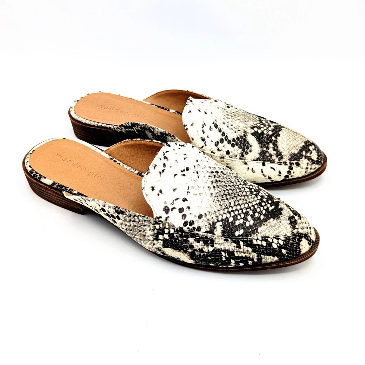 Steve madden hotsell snakeskin mule
