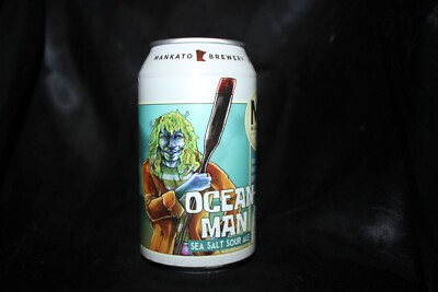 Minnesota 12oz Craft - Mankato Brewery - OCEAN MAN SEA SALT SOUR ALE - 2022