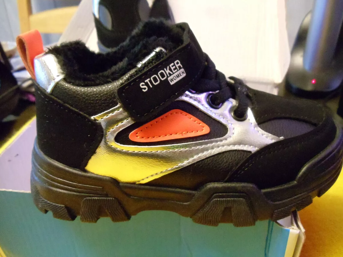 STOOKER Toddlers Kids Fleece Linning Sneakers Children s Shoes