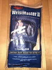NEW WristMaster II Wrist Master Bowling Glove Blue Left Hand Medium-LT