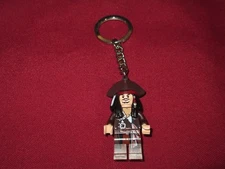 LEGO Pirates of the Caribbean , Jack Sparrow  KEYCHAIN no TAG