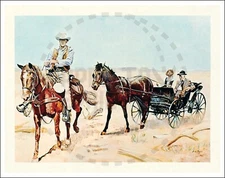 GUNSMOKE TELEVISION PRINT - REPRINT