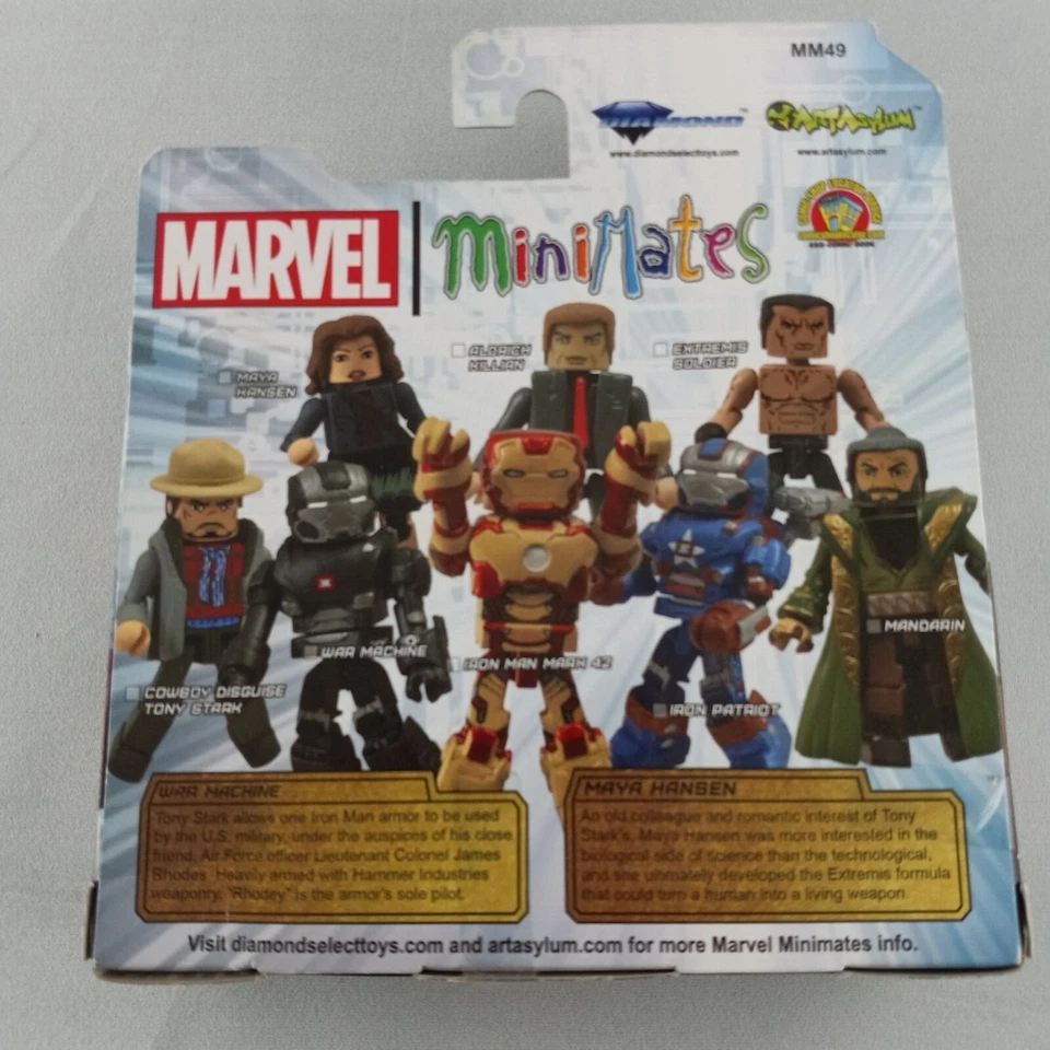 2013 Железный человек 3 войны машина и Майя Хансен Marvel миниматы (MiP) - Изображение 2 из 4