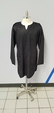 African clothing for men-Dashiki M-7X long sleeve Black