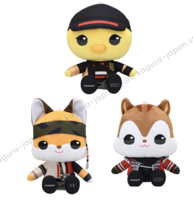 SHINee MINHO TAEMIN KEY ANIMAL COORDY Little Sitting Stuffed