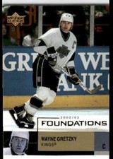 2002-03 Upper Deck Foundations Wayne Gretzky Los Angeles Kings #44