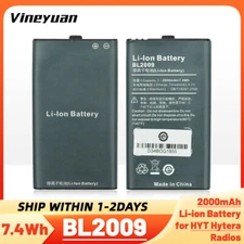 1PC 4.2V 2000mAh High-Quality BL2009 Battery for HYT Hytera TD350/360 PD375