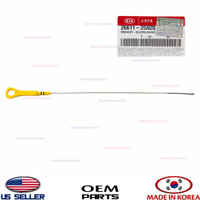 OIL LEVEL DIPSTICK GENUINE SONATA OPTIMA TUCSON SANTA FE 2.0L 2.4L 266112G020