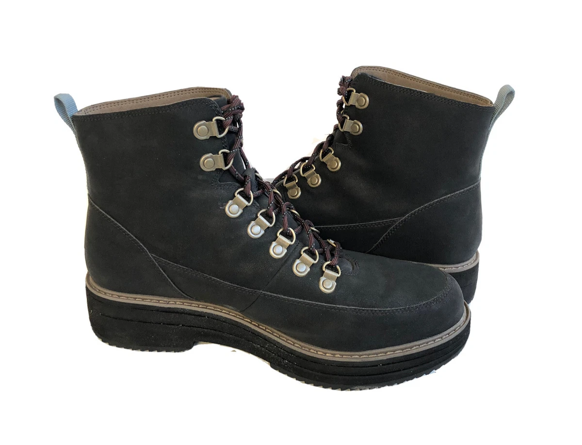 TEVA WOMEN MIDFORM LACE UP BLACK WATER RESISTANT BOOT US 8.5 EU
