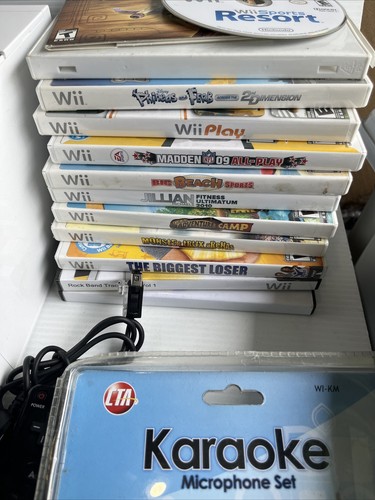 Nintendo Wii Console Bundle w All Accessories, 12 Games Wii Sports Resort, Play - Picture 8 of 10