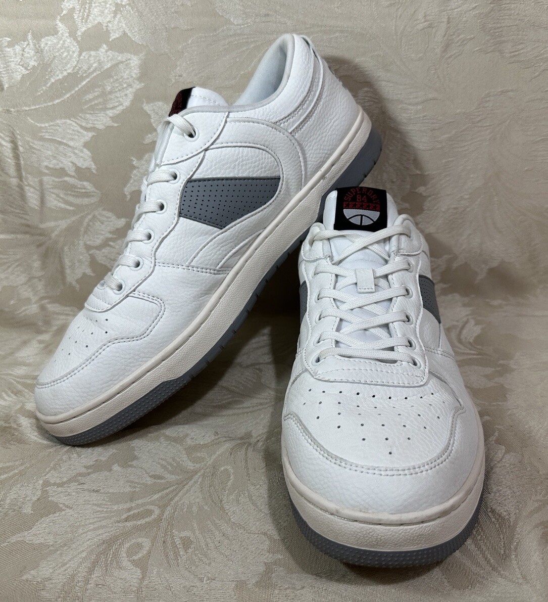 Superdry Mens Vegan Jump Low Top Trainers - White - Size UK 10 - EXC  Condition | eBay UK