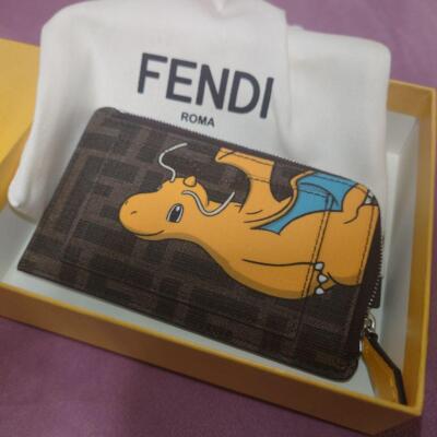 FENDI x FRGMT x POKÉMON ブラウン　カードケース伊勢丹限定 FENDI x FRGMT x POKÉMON ブラウンカードケース伊勢丹限定