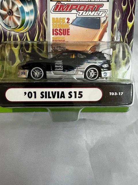 NIB Muscle Machines Import Tuner '01 Silvia S15 T03-17 1:64 Diecast RARE! - Image 4 of 4