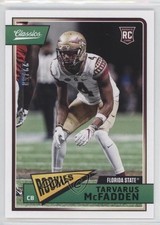 2018 Panini Classics Rookies Blank Back 22/50 Tarvarus McFadden #269 2j2