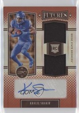 2022 Panini Legacy Futures Ruby 81/100 Khalil Shakir #FD-KS Dual Patch Auto n0c