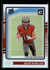 2024 Panini Donruss Optic Football Silver Prizm #239 Jalen McMillan Rookie RC