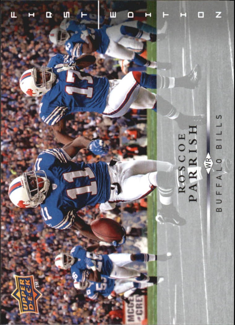 2008 Upper Deck First Edition #18 Roscoe Parrish - FB