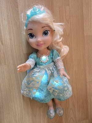 Disney Frozen Elsa singt & leuchtet mit Olaf Top Zustand Geprüft 