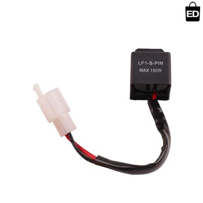 High-Performance 2-Pin LED Flasher Relay for Smooth Motorcycle Signal Operation