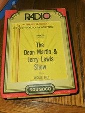 The Dean Martin & Jerry Lewis Show 8-Track Tape With Lucille Ball -Dec. 22, 1948