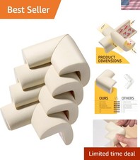 Hefty-Fit Soft Foam Corner Guards - Safety Bumper for Furniture  Fireplaces
