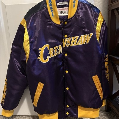 Kobe Bryant Mamba Mentality Crenshaw Satin Jacket Men's