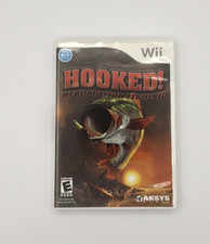 Hooked! Real Motion Fishing Nintendo Wii Complete CIB Tested Authentic Manual