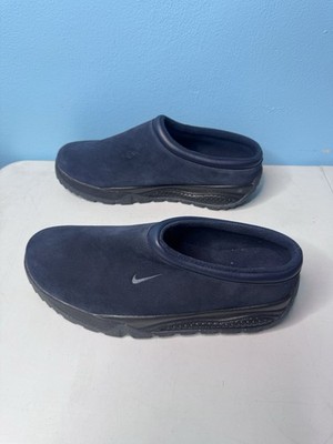 Nike ACG Rufus Blue Suede Slip On Sandal Slipper Moc 15 Mens