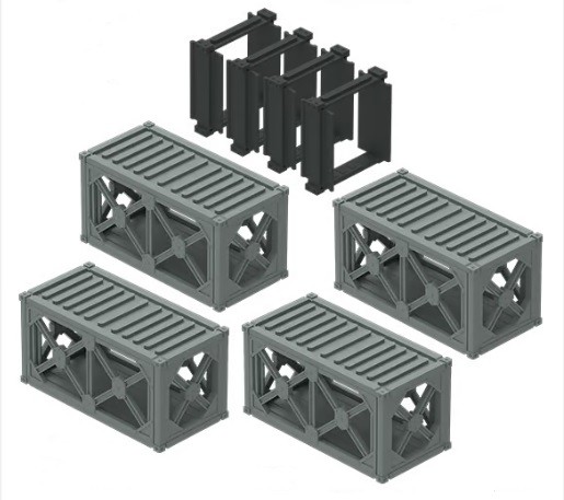 Monster Scenery Containers - Bridges - Connectors 7790₽