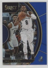 2017-18 Panini Select Concourse Blue Prizm 144/299 James Ennis #53 7l6