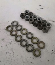 Toyota Supra Mk3 86.5-92 Rear Differential Axle Nuts W Washers Toyota Supra Mk3 86.5-92 Rear Differential Axle Nuts W Washers