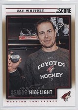 2012-13 Score Gold Rush Ray Whitney #20 o1h