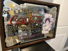 Coca Cola Mirror 25” x 37” 1970s Rare Vintage