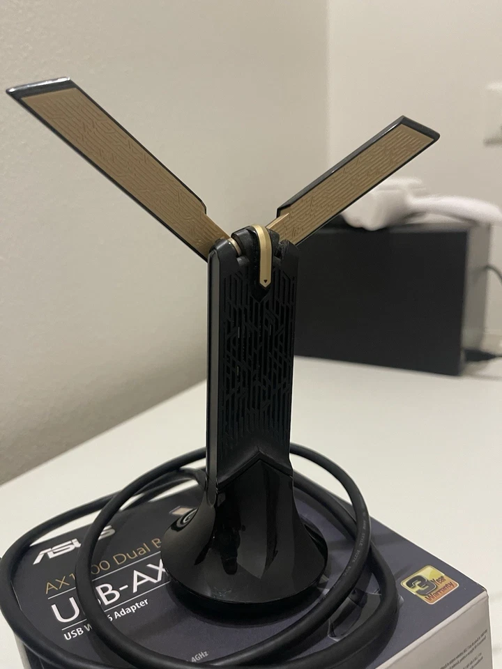 ASUS USB-AX56 Dual Band AX1800 WiFi Adapter - Wi Fi 6 - Immagine 2 di 3