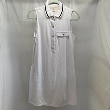 Michael Kors Sleeveless Dress Women’s Size Medium White Dressy Classy