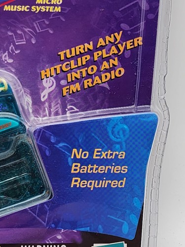 Vintage 2000 TIGER ELECTRONICS “Hit Clips” Micro Music System FM Radio Cartridge - Picture 7 of 8