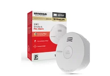 USI 10-Year Battery Mini Smoke & Fire Detector Photoelectric Sensor  1- PACK