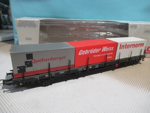 PIKO #95443 CONTENEDOR COCHE PLANO DE DB HO DC | Zustand: Used