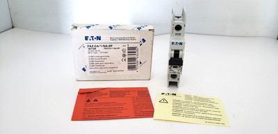EATON FAZ-C4/1-NA-SP CIRCUIT BREAKER, 4A, 277VAC, 1 POLE, NIB
