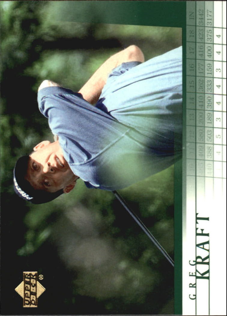 2001 Upper Deck #48 Greg Kraft - GOLF