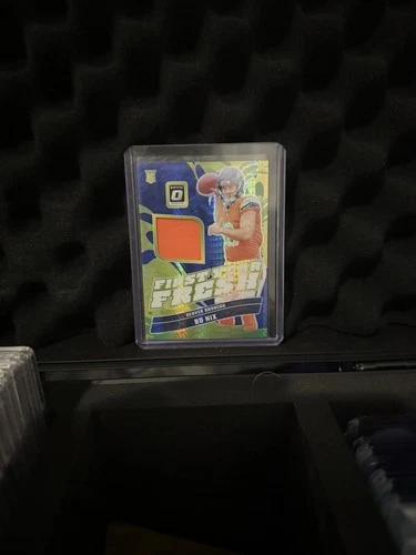 2024 Panini Donruss Optic First Year Fresh Bo Nix #FYF-BNX